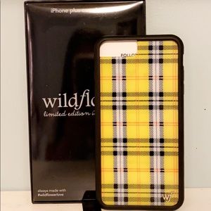 Wildflower Iphone plus 6+/7+/8+ case